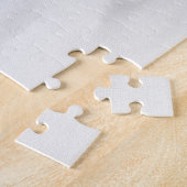 Bokser hond Rijdende auto in sneeuw kerst Jigsaw P Legpuzzel (Zijkant)