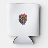 Bokser Hond Vampier Halloween Kostuum Blikjeskoeler (Voorkant)