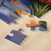 Bokser Honden Trick-or-Treating in Halloween Kostu Legpuzzel (Zijkant)