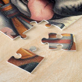 bokser hondenillustratie legpuzzel (Zijkant)