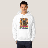 Bokser hoodie (Voorkant volledig)