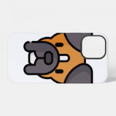 Bokser iPhone Hoesje (Achterkant horizontaal)
