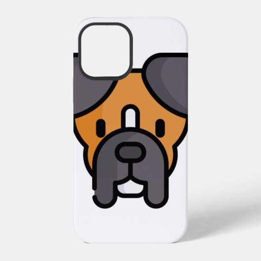 Bokser iPhone Hoesje (Achterkant)