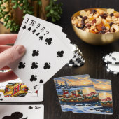 Bokser Kerstbootfeestdagen Pokerkaarten (Insitu)