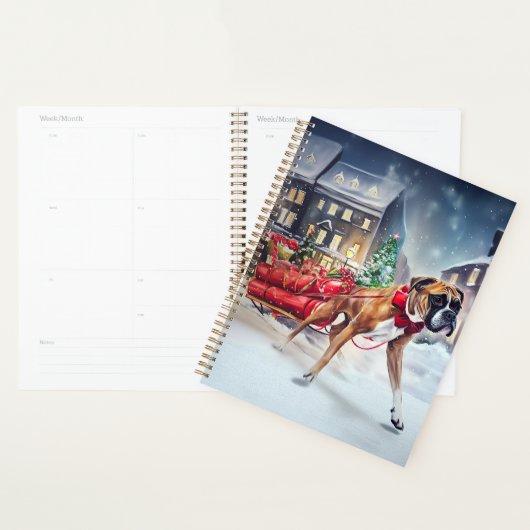 Bokser Kerstfeest Seizoen Planner (Display)