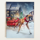 Bokser Kerstfeest Seizoen Planner (Voorkant)