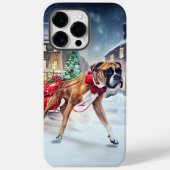 Bokser Kerstfeestperiode Case-Mate iPhone Case (Achterkant)