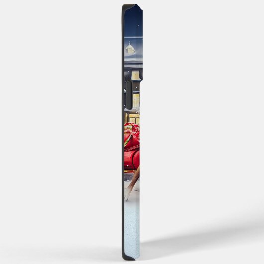 Bokser Kerstfeestperiode Case-Mate iPhone Case (Achterkant / Rechts)