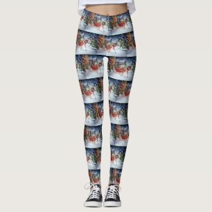 Bokser Kerstfeestperiode Leggings
