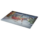 Bokser Kerstfeestperiode Snijplank (Hoek)