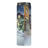 Bokser Kerstfeestperiode Thermosbeker (Achterkant)