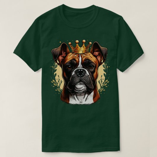 Bokser koning 2 t-shirt (Design voorkant)
