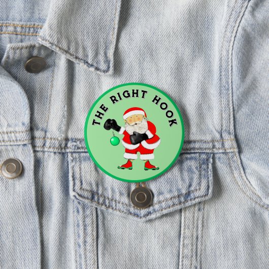 bokser kous stuffer ronde button 7,6 cm (In situ)