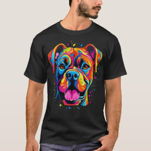 Bokser lachend t-shirt