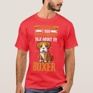 Bokser liefhebber t-shirt
