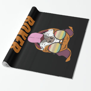 Bokser Mam   Gepersonaliseerd voor mijn moeder Cadeaupapier