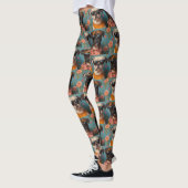Bokser met Hart Rozen Valentijnsdag Leggings (Links)