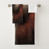 Bokser met Kerstman Feestelijke Kerstmis Bad Handdoek (Insitu)