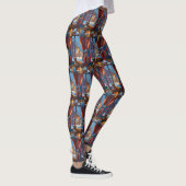 Bokser met kerstverlichting vakantie leggings (Rechts)