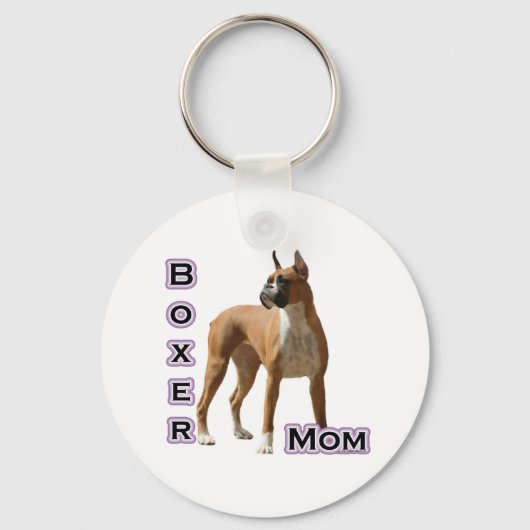 Bokser Moeder 4 - Sleutelhanger (Voorkant)