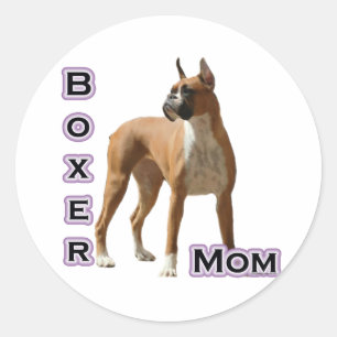 Bokser Moeder 4 - Sticker