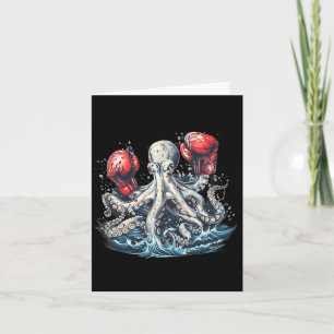 Bokser Octopus Lover Ocean Zee Creature Kickboksen Kaart