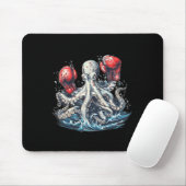 Bokser Octopus Lover Ocean Zee Creature Kickboksen Muismat (Met muis)