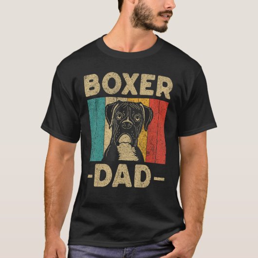 Bokser Pa Retro Boxer T-shirt (Voorkant)