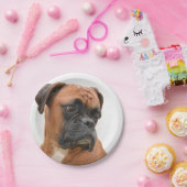 bokser papieren bordje (Feest)