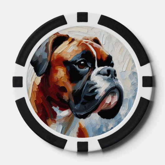 Bokser Poker Chips (Voorkant)