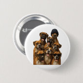 Bokser  ronde button 5,7 cm (Voorkant /achterkant)