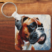 Bokser Sleutelhanger (Voorkant)