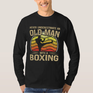 Bokser Speler Mannen Vrouwen Onderschat Nooit Een T-shirt