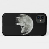 Bokser staande op Mountain Moon Light Halloween Case-Mate iPhone Case (Achterkant (horizontaal))