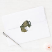 Bokser, Tony Fernandes Vierkante Sticker (Envelop)