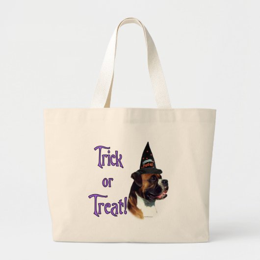 bokser truc grote tote bag (Voorkant)