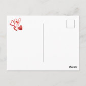 Bokser Valentijnsdag Cadeau Hond Briefkaart (Achterkant)