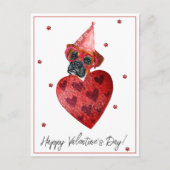 Bokser Valentijnsdag Cadeau Hond Briefkaart (Voorkant)