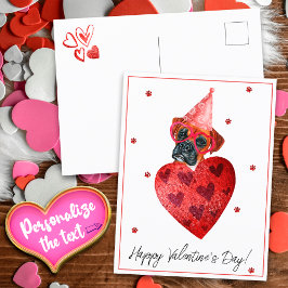 Bokser Valentijnsdag Cadeau Hond Briefkaart