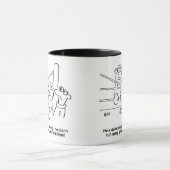 Bokser vecht in een bokswedstrijd. boksen mok (Midden)