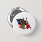 Bokser Vlag Ronde Button 5,7 Cm (Voorkant /achterkant)