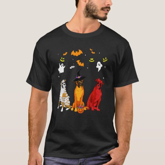 Bokserhond 1 t-shirt (Voorkant)