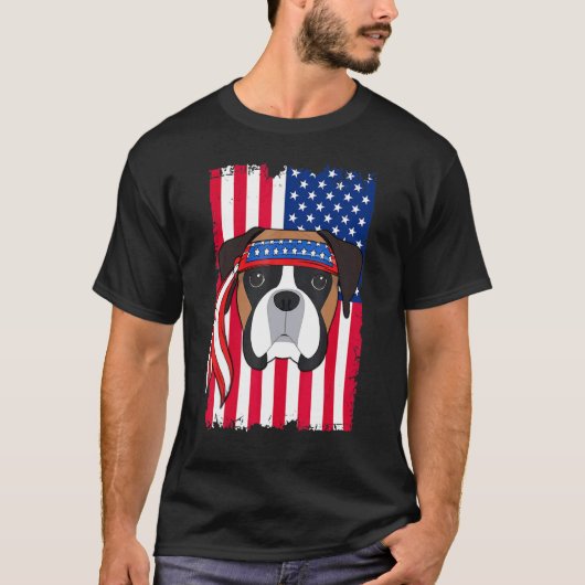 Bokserhond 2 t-shirt (Voorkant)