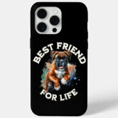 Bokserhond Beste Vriend Voor Het Leven Case-Mate iPhone Case (Achterkant)