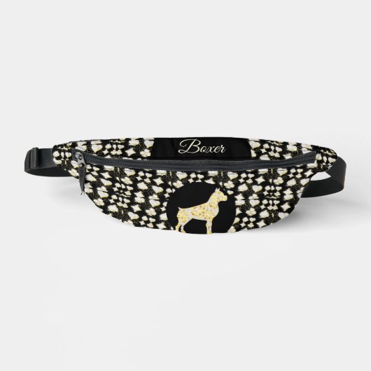 BOKSERHOND BLING HEUPTASJE (Voorkant)