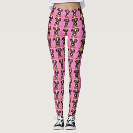 BOKSERHOND LEGGINGS (Voorkant)