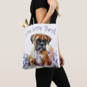 Bokserhond Moeder Bloemstuk Tote Bag (Dichtbij)