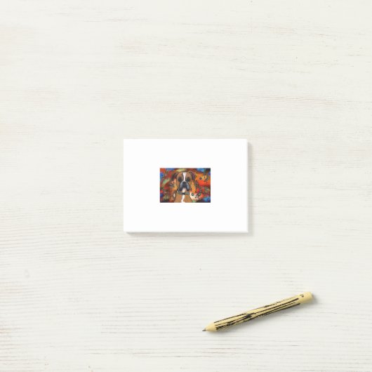 BOKSERHOND POST-IT® NOTES (Op bureau)
