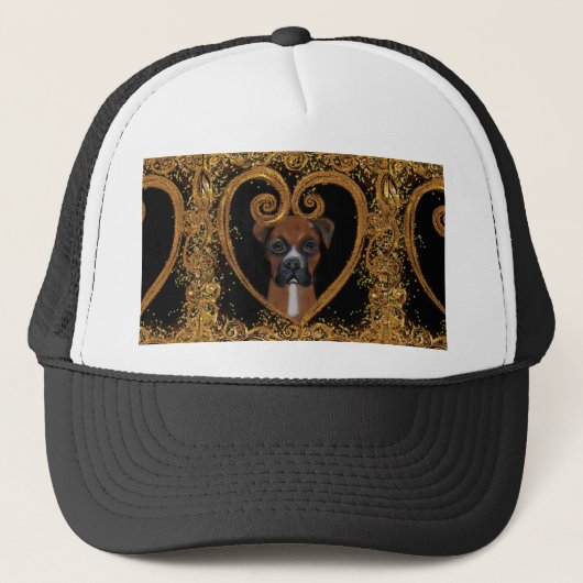 BOKSERHOND TRUCKER PET (Voorkant)