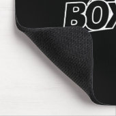 Boksers Boksen Kickboksen Boksliefhebber Box Muismat (Hoek)